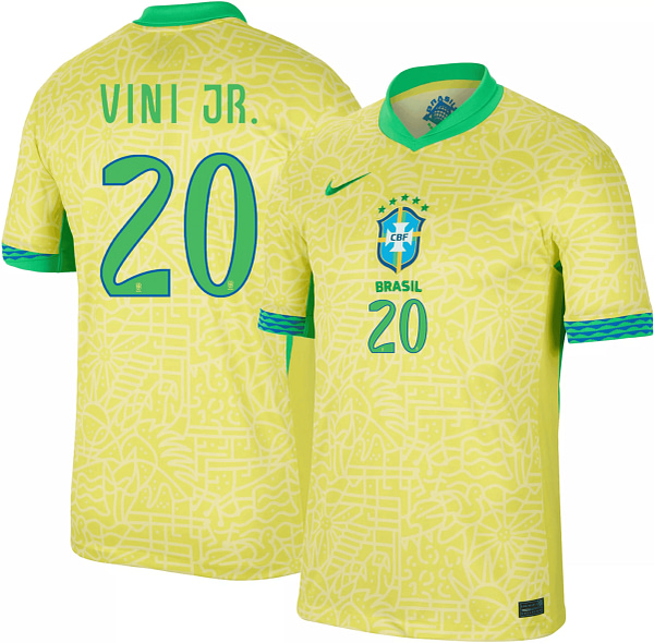 purchase Vinicius Junior Brazil Home Copa America Jersey online
